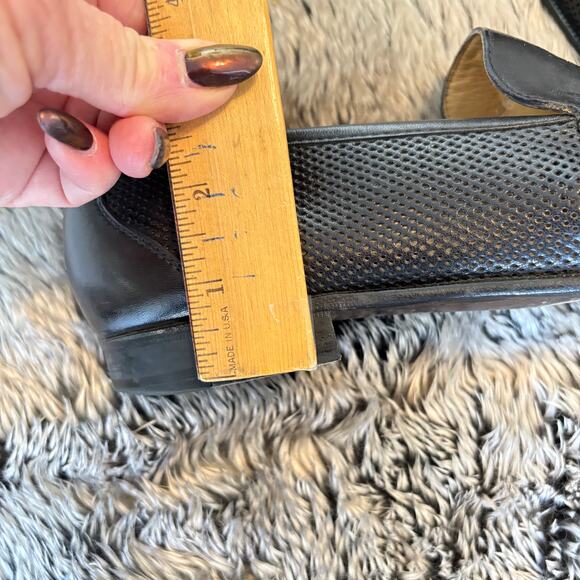 Moreschi Leather Men's Loafers Italian Black Italy Men’s 9 - Picture 8 of 10